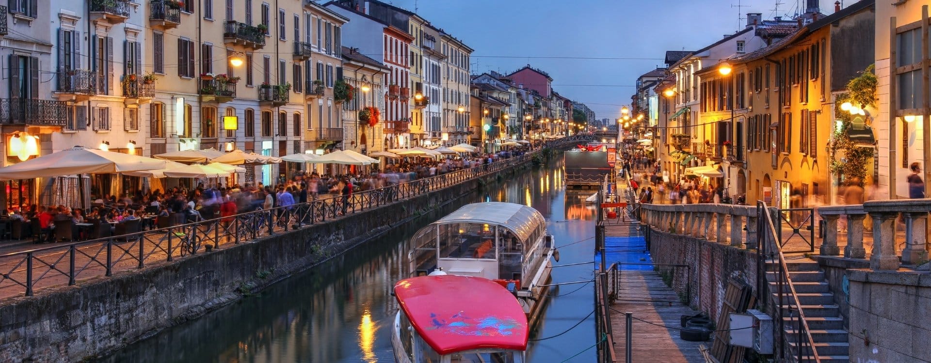 Bo og arbejde i Milano