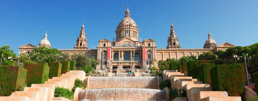 Het landschap en de natuur van Barcelona