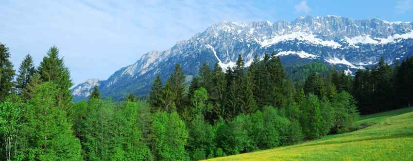 Het landschap en de natuur van Oostenrijk