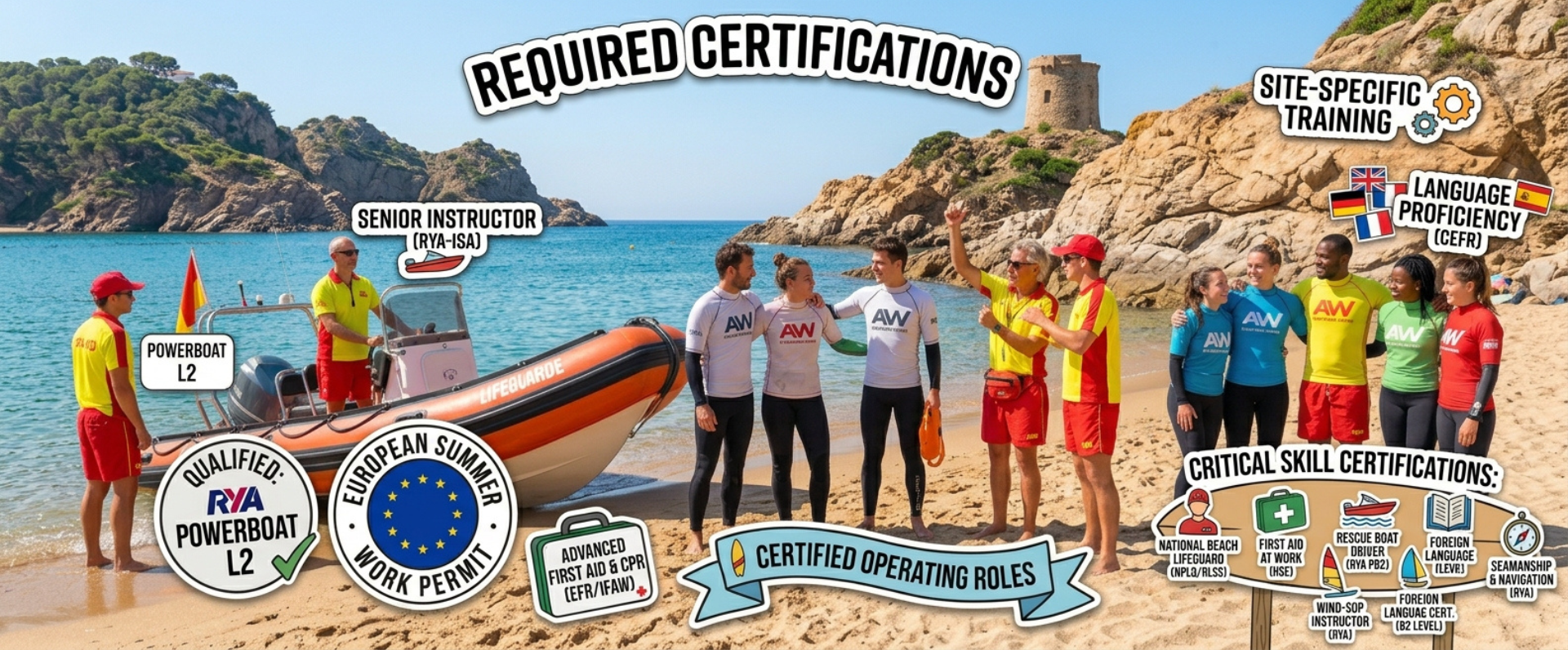 certifications required