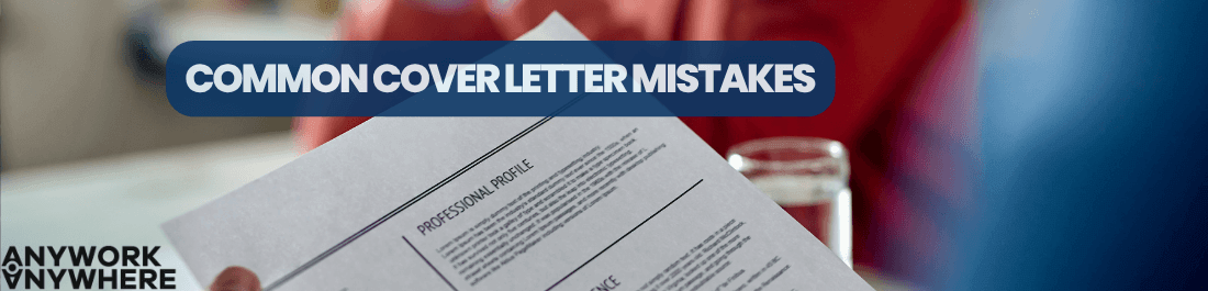 common cover letter mistakes