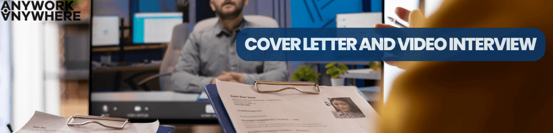 cover letter and video