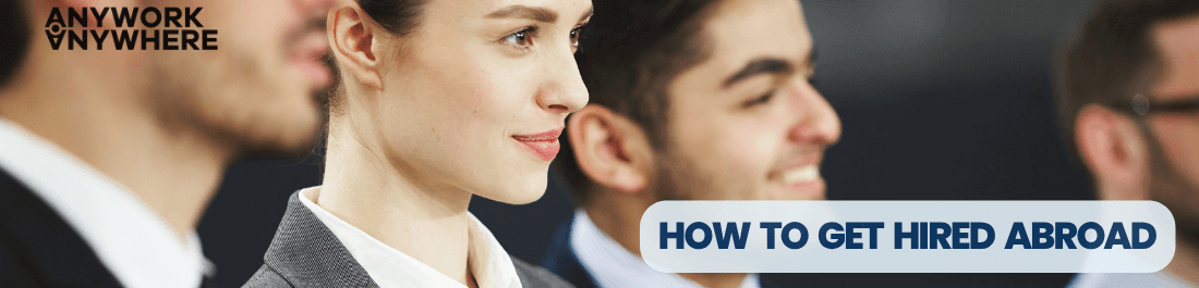 how to get hired abroad