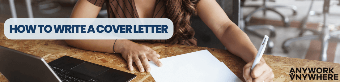 how to write a cover letter